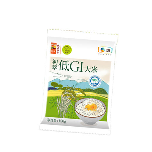 中粮初萃低GI大米体验装150g（新老包装随机发货，不接受指定哦~）-（效期至26年5月17日） 商品图1