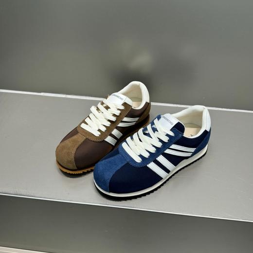 2025秋季新款复古德训鞋！女厚底内增高休闲阿甘鞋透气网面运动板鞋！ 商品图0