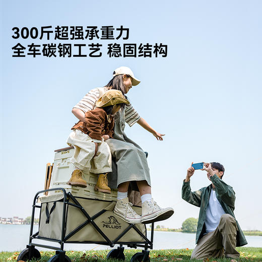伯希和户外露营车野餐野营折叠手推超大手拉车营地小拖车 商品图1