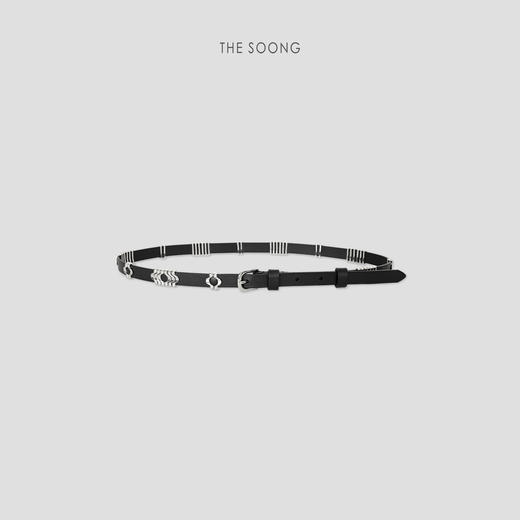 THESOONG|经典纯手工牛皮百搭肌理针扣皮带HWPD7646 商品图1