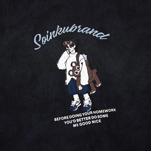 【新品上新】HX 夏季圆领短袖T恤C102520028101/02/03 商品图5