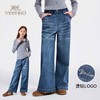 【英氏】【140-170】女童春秋宽松直筒牛仔裤 商品缩略图0