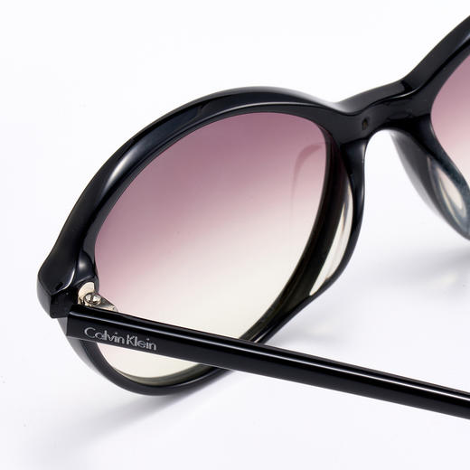 7750779115770 卡尔文克雷恩Calvin Klein CK欧美圆框休闲复古轻奢百搭高清太阳镜墨镜女CK4348SA 商品图3