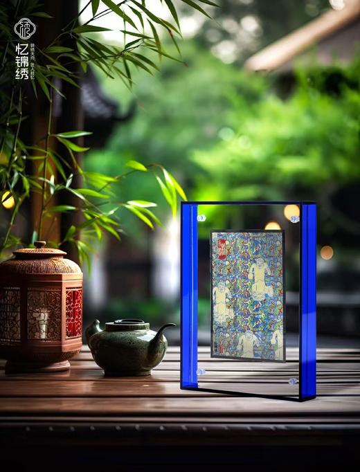 古蜀锦立屏——俳优佣纹锦 商品图7