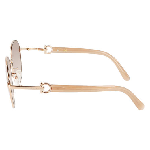 7886895643856 Salvatore Ferragamo 【商场同款】Ferragamo新品欧美时尚圆框复古休闲太阳镜墨镜女 商品图2