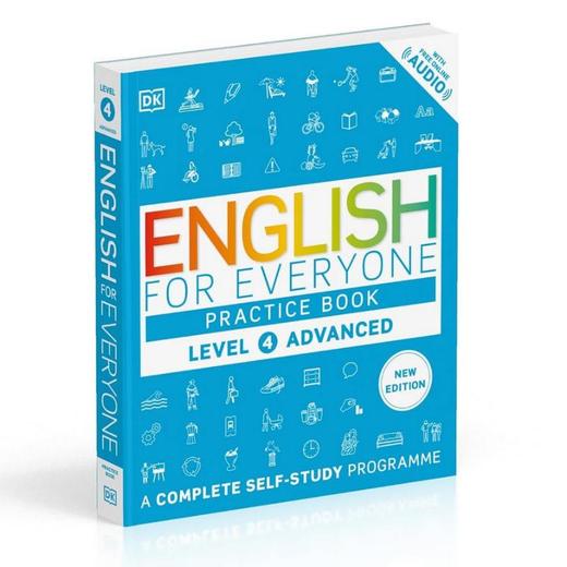 【中商原版】DK English for Everyone Course Practice Book Level 4 Advanced 人人学英语4课本+练习册英文原版语言学习书 商品图3