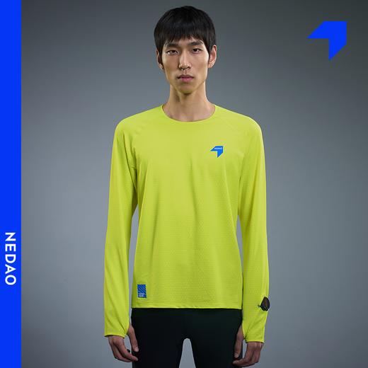 25新品内道蜂核跑步长袖男越野跑步训练马拉松散热透气短袖T恤 商品图4