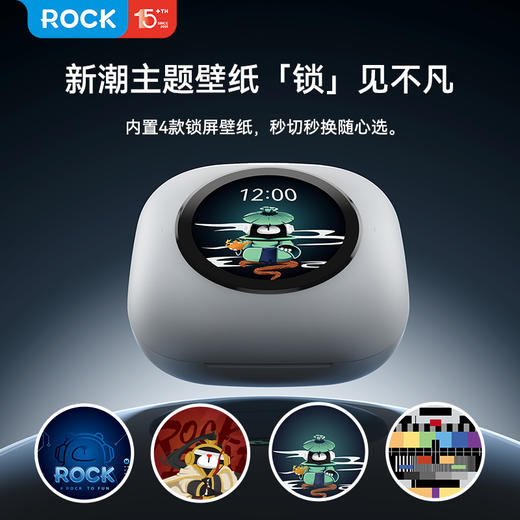 ROCK X918 智能屏挂耳式OWS蓝牙耳机 商品图5