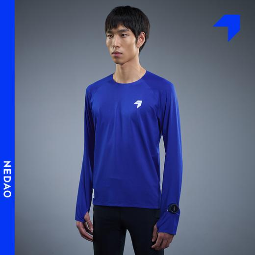 25新品内道蜂核跑步长袖男越野跑步训练马拉松散热透气短袖T恤 商品图3