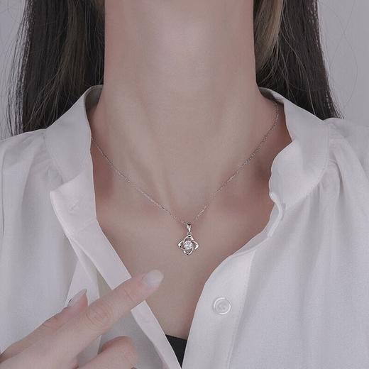 【幸运四叶草卡蒂罗/KADER 幸运四叶草项链  轻奢小众锁骨链吊坠 日常通勤百搭精致时尚简约气质#好运 商品图6