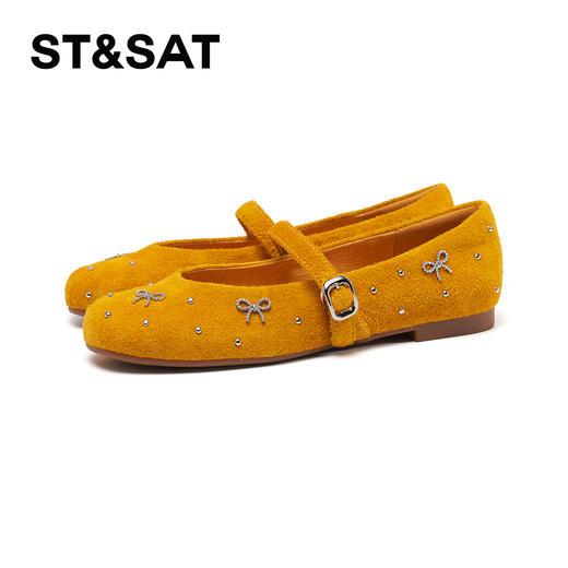 星期六甜美风精致蝴蝶结毛绒玛丽珍SSD3111001 商品图13