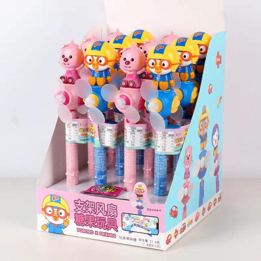 啵乐乐玩具糖支架风扇21.6g 商品图2