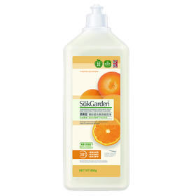 SukGarden蔬果园橘采星光果蔬餐具净（半透瓶）泵装800ml