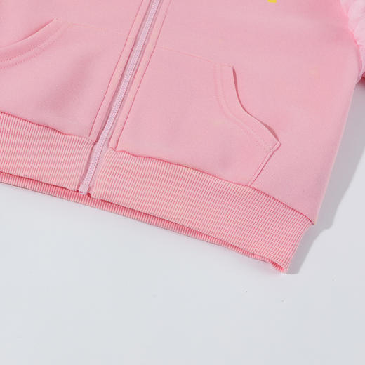 迪士尼宝宝童装秋季新款女童时尚休闲卡通舒适百搭外套ZD3ES027 商品图7