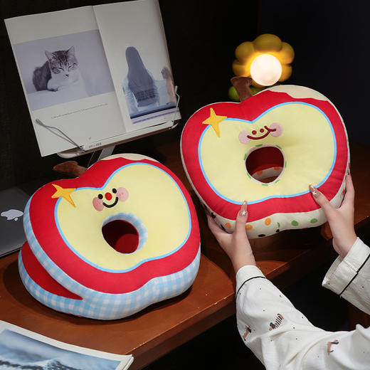 自然醒印花苹果华夫格双面午睡枕QYL 商品图10