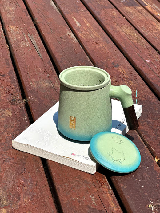 陶沙杯-青山黛绿 山谷橙光 商品图2