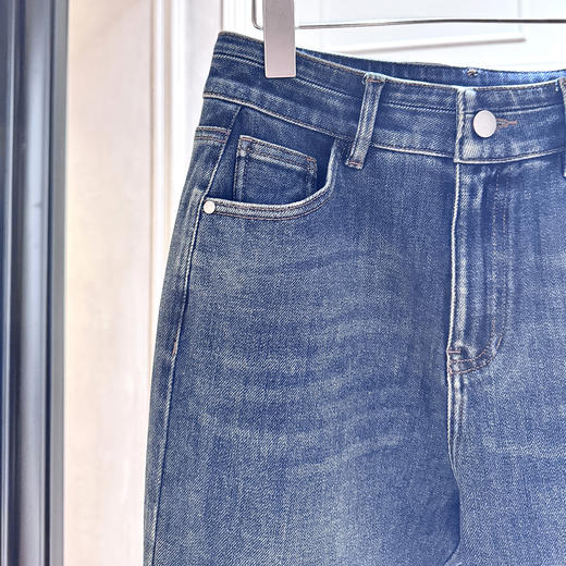 （面料升级！）火桐hooton 果冻神裤 莱赛尔四面弹直筒微喇牛仔裤TQ9022 商品图3