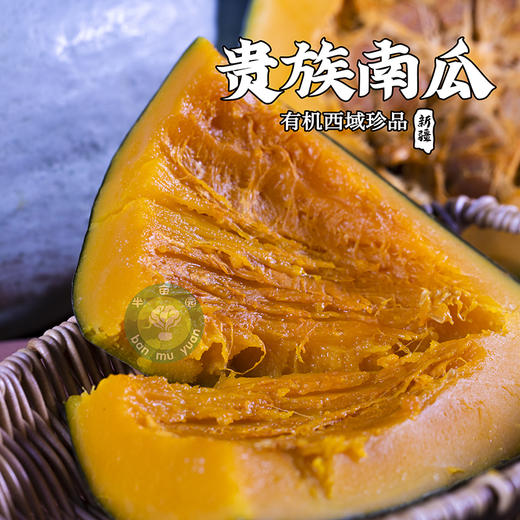 新疆半亩园有机贵族南瓜 商品图0