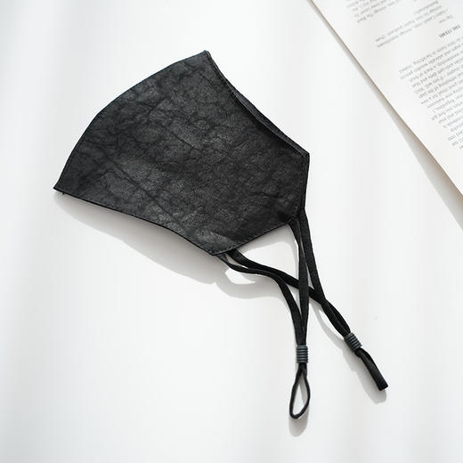 丁摩 【2个装】重磅桑蚕丝香云纱龟裂纹口罩 男女可戴四季可搭配3D立体防晒面罩241559 商品图2