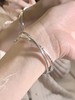 【999足银】卡蒂罗/KADER 竹愿常乐双环手镯 新中式大克重节节高升日常通勤光面素圈 简约百搭轻奢#好运配饰 商品缩略图5