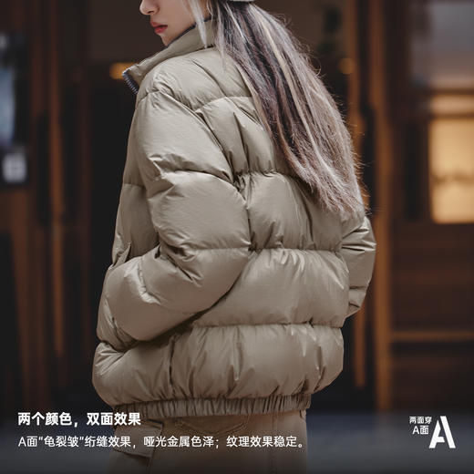 马登轻薄品牌羽绒服90绒双面穿加厚外套冬季御寒保暖面包服女 商品图1