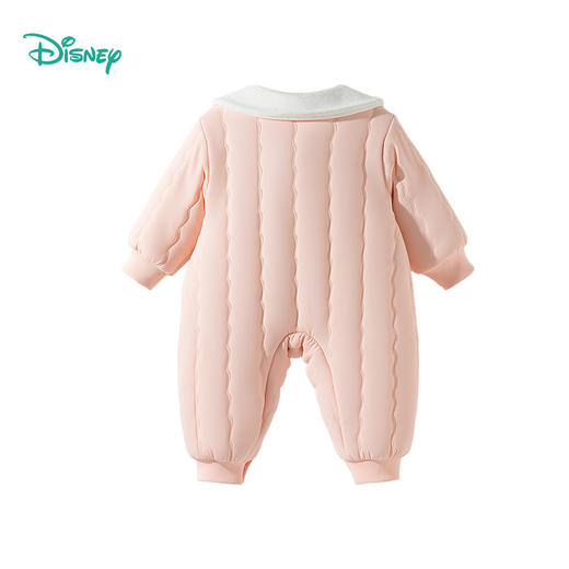 迪士尼童装婴幼儿夹棉连体衣加厚初生儿童连身衣女宝宝冬季ZD4EL011
 商品图9