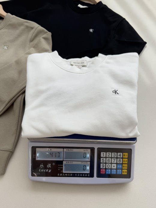 原价589正品CK棉软毛圈男女同款卫衣 商品图6