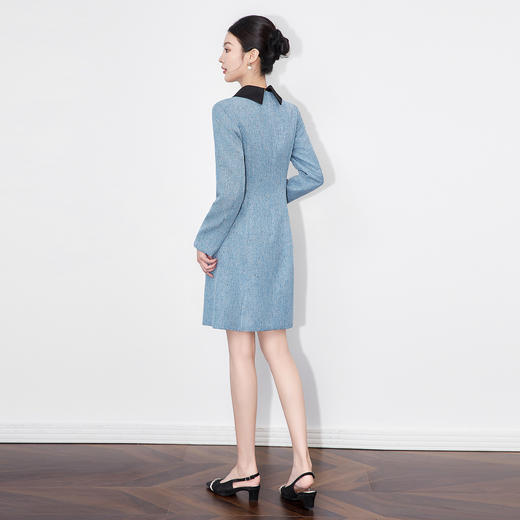 小个子减龄显瘦气质，法式小香风千金名媛连衣裙WLZD-25111109 商品图1
