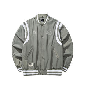 安踏男外套2025秋新款立领宽松复古百搭梭织运动单夹克152538604