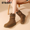 星期六慵懒风复古堆堆靴SSD4116E37 商品缩略图2