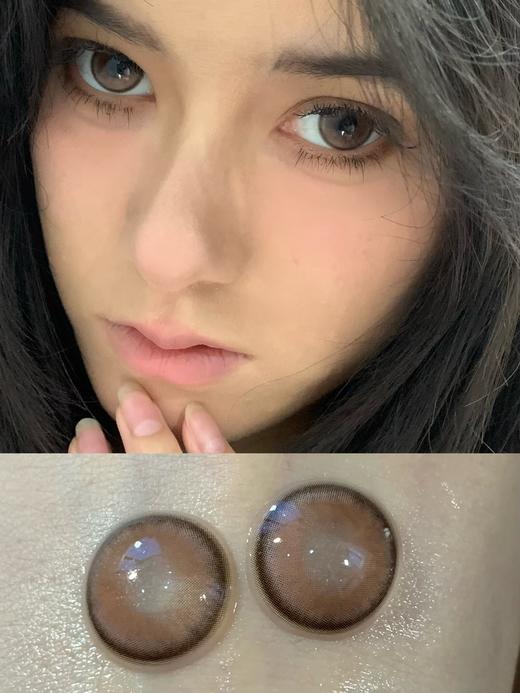 Toastnomi旗下 ·巧克力酱酱｜14.2mm白狮参考着色中大直径 日抛十片装 商品图3