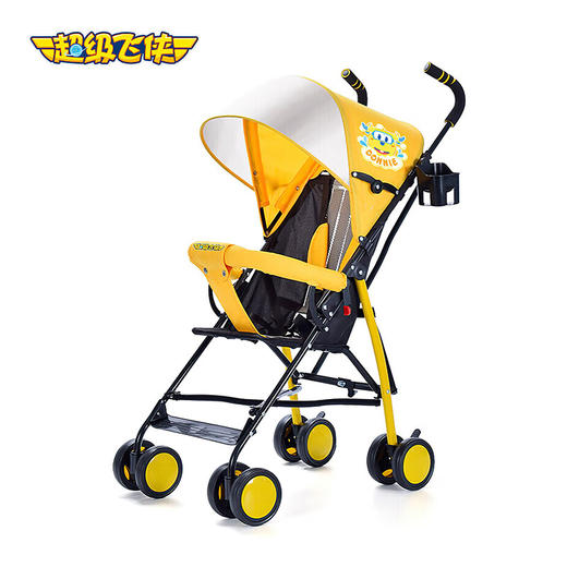 超级飞侠 黄色婴儿推车 PB108 商品图0