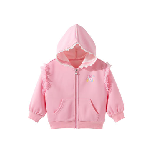 迪士尼宝宝童装秋季新款女童时尚休闲卡通舒适百搭外套ZD3ES027 商品图11