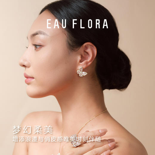 【幻彩蝴蝶】精致蝴蝶耳钉 商品图1