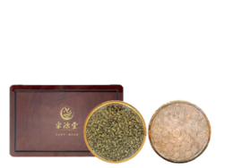 中铁皮石斛（安徽）100g+加拿大西洋参1.8#100g(双圆内胆礼盒）
