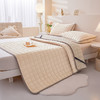 自然醒高克重宝宝绒抗菌纯色床褥床护垫LN 商品缩略图12