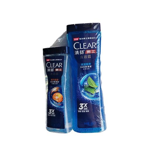 清扬400g+180g男士冰凉控油沐浴露 商品图0