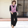FW 2568新中式妈妈套装国风外套洋气金丝绒小衫 商品缩略图1