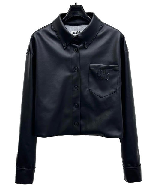 女款羊皮刺绣衬衣外套 可配套装017 商品图0