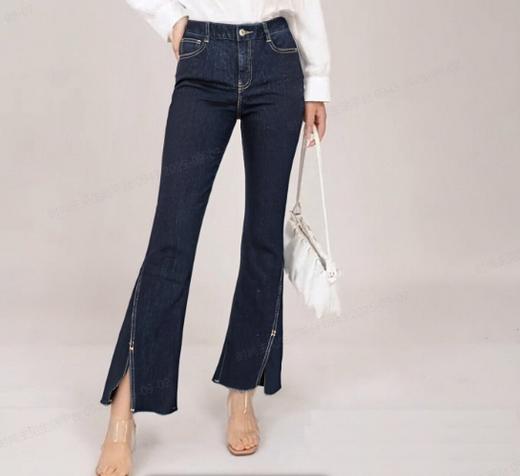 佐丹奴女装25年商场同款标准版型微喇叭牛仔裤05415036 商品图4