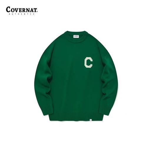 【云粉节】【6折】6楼COVERNAT中C LOGO 水手领针织衫吊牌价629折后价377 商品图0