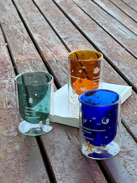华中大双层防烫玻璃杯 商品图3