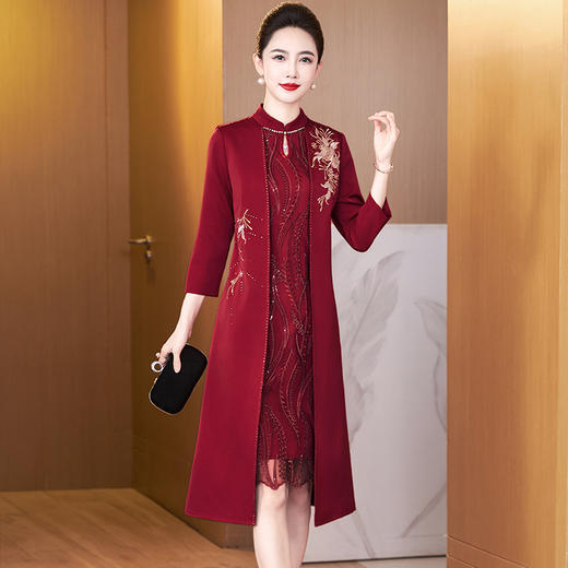 LC 2527婚宴装高端礼服旗袍裙 商品图3