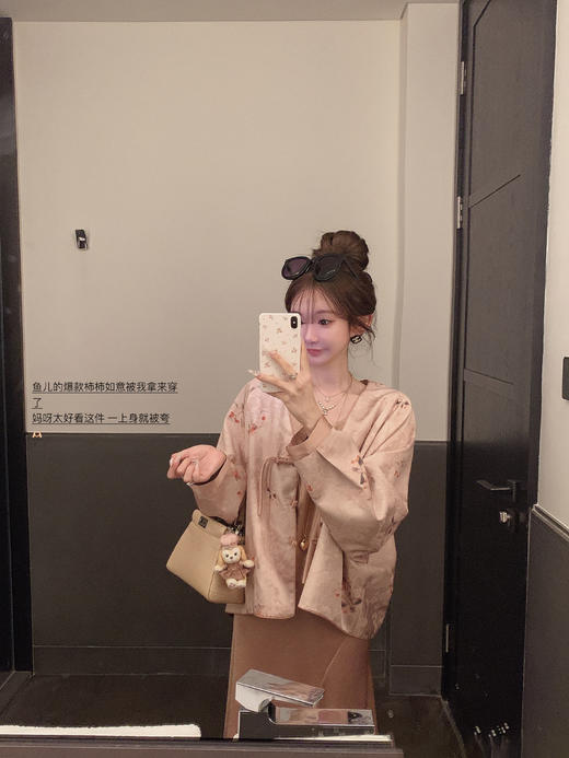 金蘑菇菇【柿柿如意】设计师高定新中式国风外套 商品图8