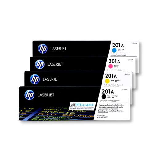 惠普（HP）原装201A硒鼓黑色CF400A硒鼓彩色CF401A CF402A适用M252n M252dw M274n M277n M277dw打印机粉盒CF400X 商品图0