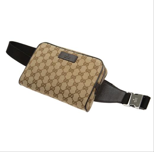 【捡漏超惠秒】Gucci 古驰男女通款 百搭经典帆布牛皮胸包/腰包/单肩包11796 商品图4