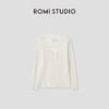 ROMI STUDIO“基础优雅”100%扬子纱绵羊毛圆领套头毛衣RWCRST3423 商品缩略图1