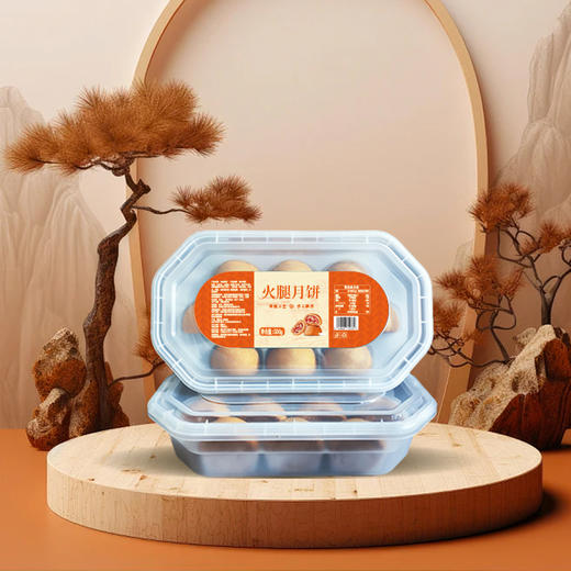 火腿月饼500g/盒 商品图2