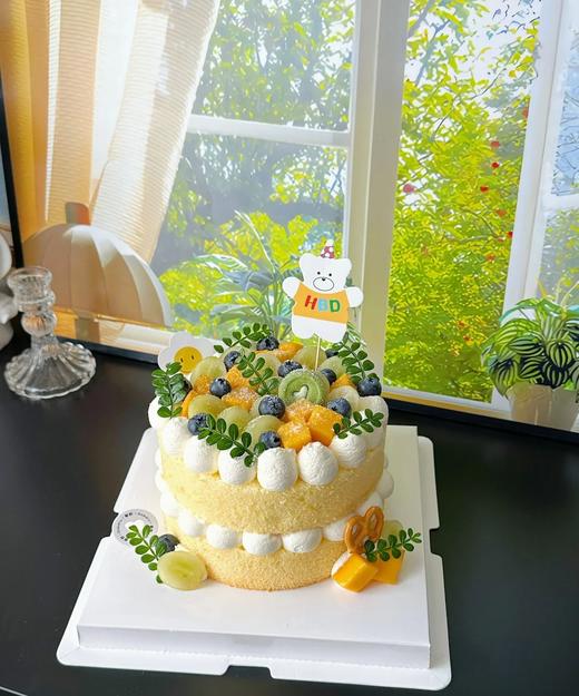 多款式~水果裸蛋糕(当季水果搭配)-低糖处理无添加 商品图2