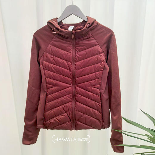 哈瓦塔连帽轻薄修身运动羽绒服 H350154 商品图5